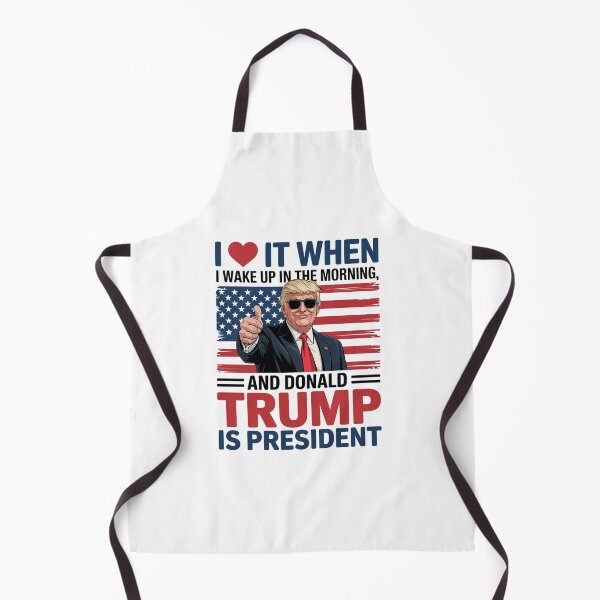 Item preview, I Love It When I Wake Up And Trump Is President Funny Trump designed and sold by IhanVaanMaArt.