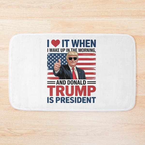 Item preview, I Love It When I Wake Up And Trump Is President Funny Trump designed and sold by IhanVaanMaArt.