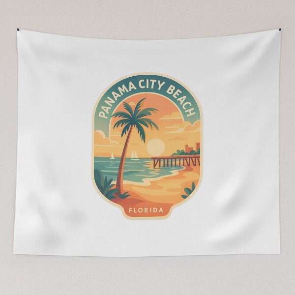 Item preview,  Sunset Over Pier, Panama City Beach Florida designed and sold by Aryabek.
