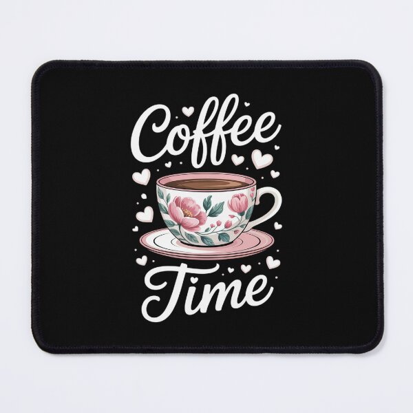 Item preview, Coffee Time Cute Coffee Lover Women Girls designed and sold by MythWoot.