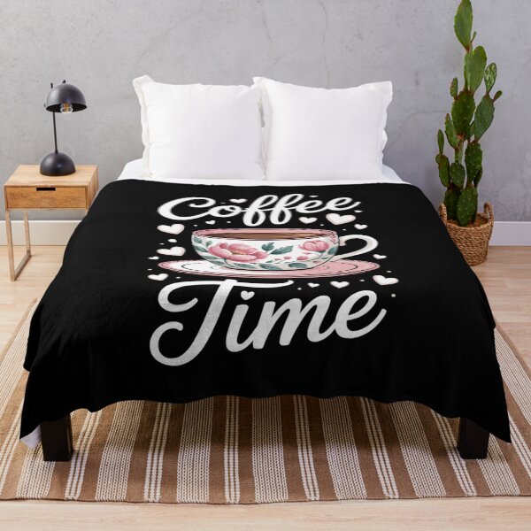 Item preview, Coffee Time Cute Coffee Lover Women Girls designed and sold by MythWoot.