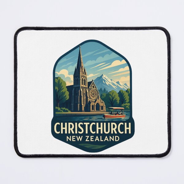 Item preview, Christchurch Cathedral and Avon River, Canterbury designed and sold by Aryabek.