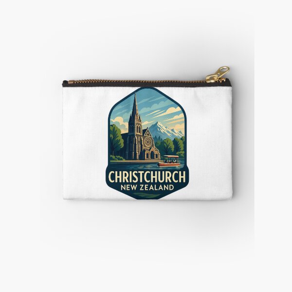 Item preview,  Christchurch Cathedral and Avon River, Canterbury designed and sold by Aryabek.