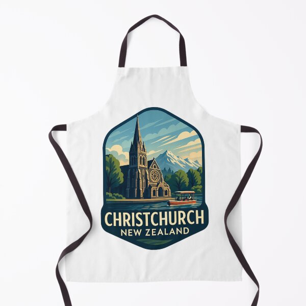 Item preview,  Christchurch Cathedral and Avon River, Canterbury designed and sold by Aryabek.