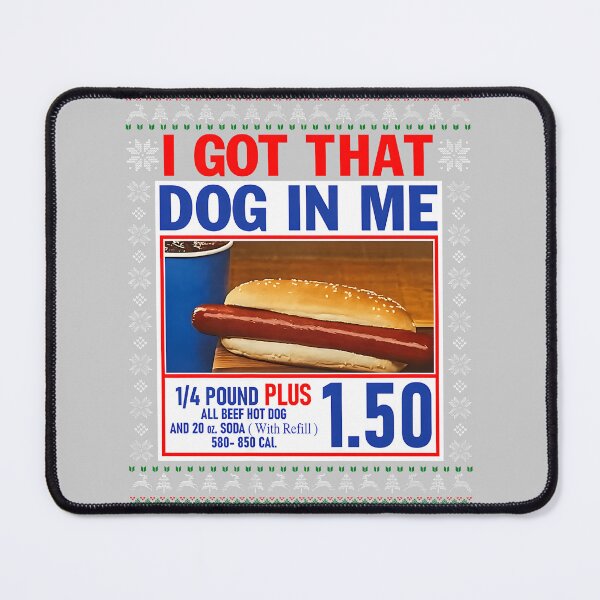 Item preview, I Got That Dog In Me Funny Hotdog Christmas Ugly Sweater designed and sold by mjohnson9.