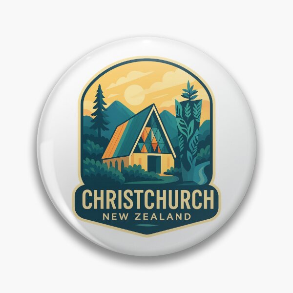 Artikelvorschau, Christchurch Transitional Cathedral bei Sonnenuntergang, Südinsel entworfen und verkauft von Aryabek.