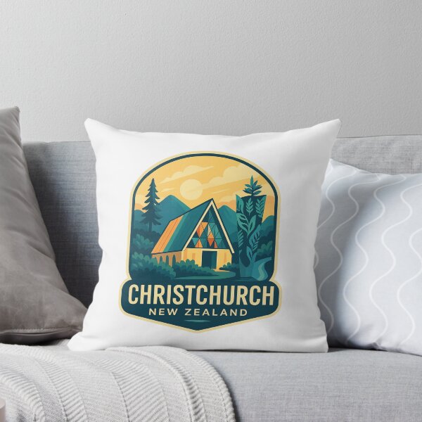 Item preview,  Christchurch Transitional Cathedral at Sunset, South Island designed and sold by Aryabek.