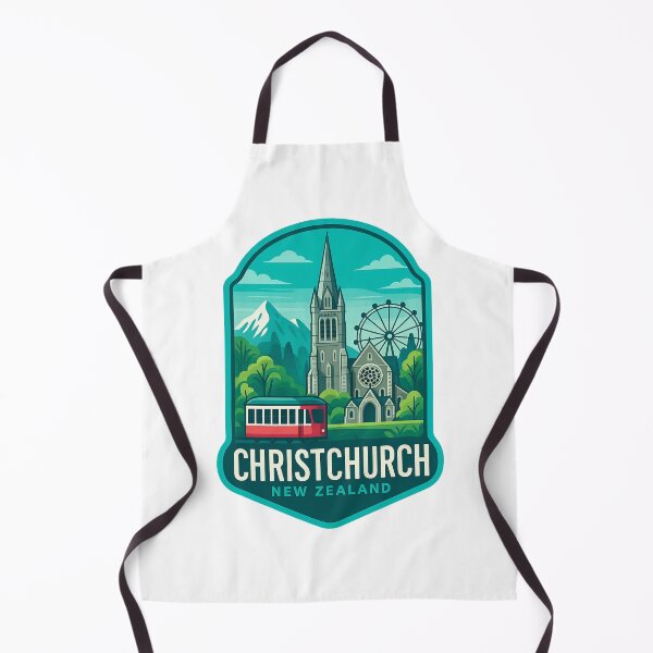 Item preview, Christchurch Cathedral, Tramway and Alps, Canterburyx designed and sold by Aryabek.