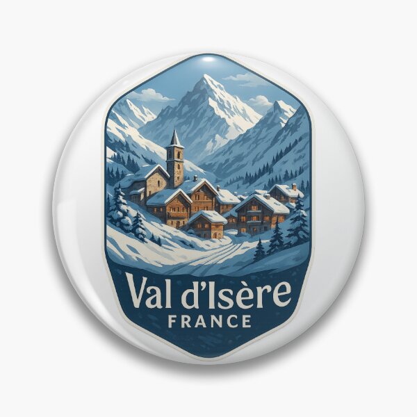 Item preview,  Alpine Village in Val d’Isère, French Alps designed and sold by Aryabek.