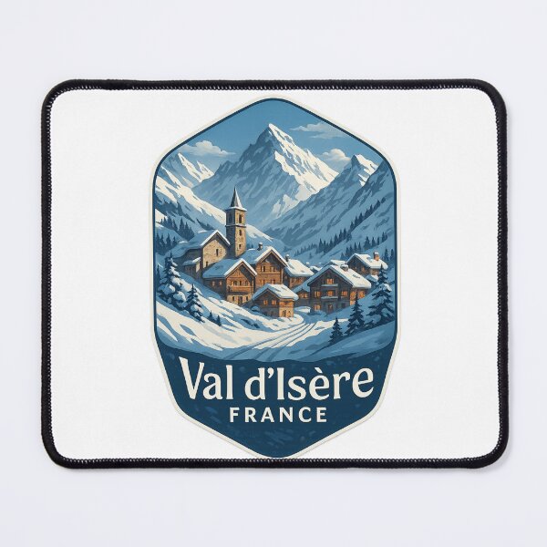 Item preview,  Alpine Village in Val d’Isère, French Alps designed and sold by Aryabek.