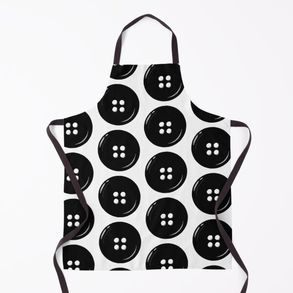 Item preview, Black Button Illustration designed and sold by LunaArtology.