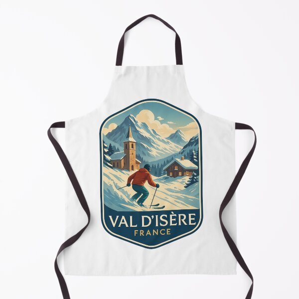 Item preview,  Skiing Through the Slopes of Val d’Isère, Savoie designed and sold by Aryabek.