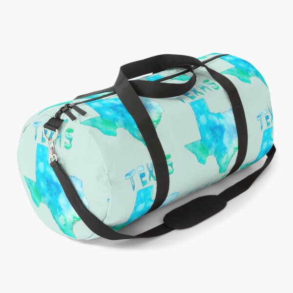Item preview, Watercolor Texas Map,Vibrant Teal & Blue State Outline Art designed and sold by mashmosh.
