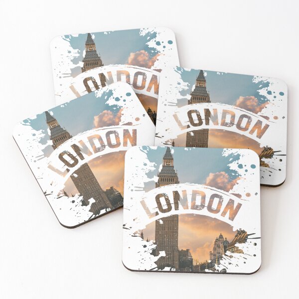 Item preview, London Skyline Grunge Paint Splash Design designed and sold by KereetsaOne.