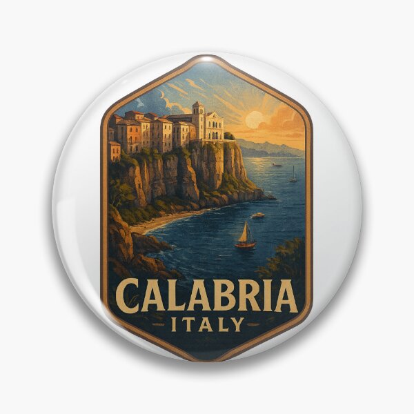 Item preview,  Cliffside Sunset in Calabria, Southern Italy designed and sold by Aryabek.