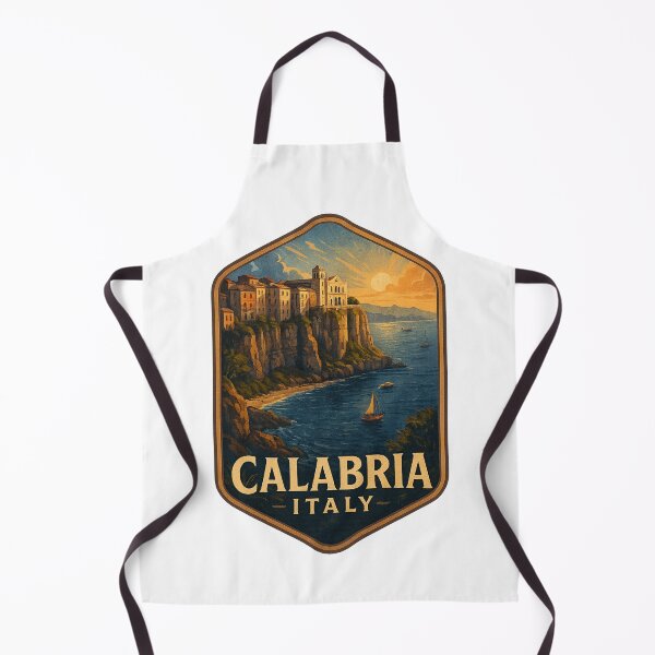 Item preview,  Cliffside Sunset in Calabria, Southern Italy designed and sold by Aryabek.