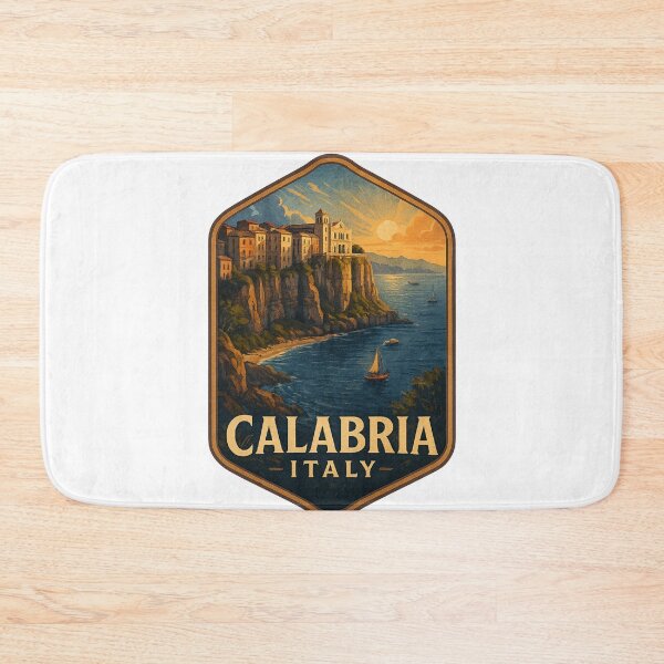 Item preview,  Cliffside Sunset in Calabria, Southern Italy designed and sold by Aryabek.