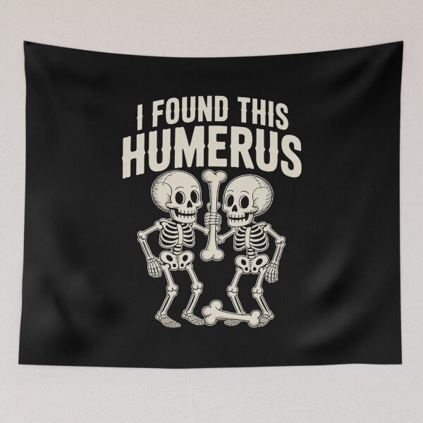 Item preview, Halloween Skeleton I Found Humerus Funny Costume Men Women  designed and sold by FortuneFull.