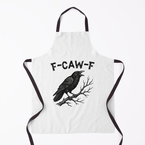 Item preview, F-Caw-F Cuervo Juego de palabras Divertido Cuervo Actitud Vintage FcawF designed and sold by Tiar-Kin.