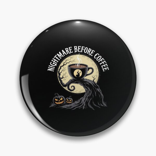 Item preview, Cute Nightmare Before Coffee Halloween Mug  designed and sold by MythWoot.