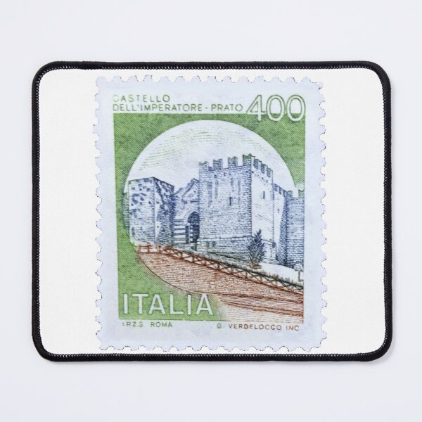 Item preview, Castello Dell Imperatore Italian Vintage 400 Lira Postage Stamp designed and sold by red-amber65.