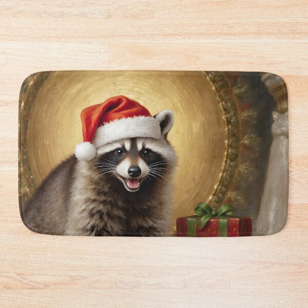 Item preview, Raccoon Christmas designed and sold by MultiTrinkets.