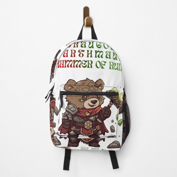 Item preview, Draugor Earthmaul – Chibi Earth Bear Villain | Hammer of Ruin designed and sold by Monzora.