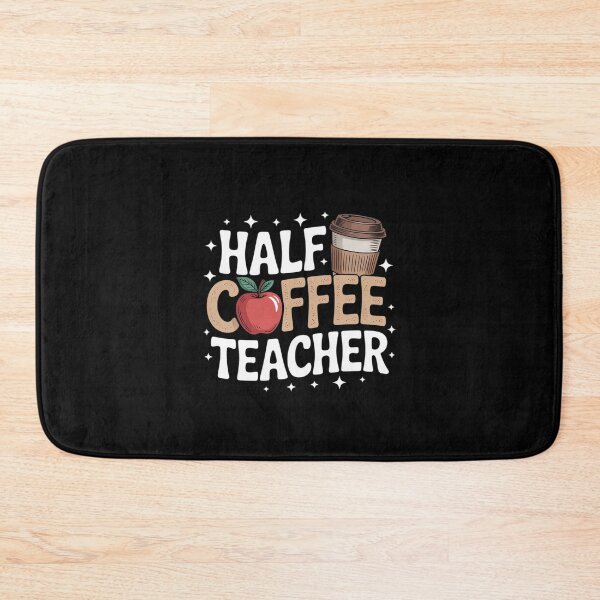 Item preview, First Day Back To School Half Coffee Half Teacher Women  designed and sold by PowAcademy.