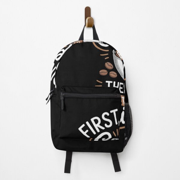 Item preview, First I Drink The Coffee Then I Do The Things Barista  designed and sold by PowAcademy.