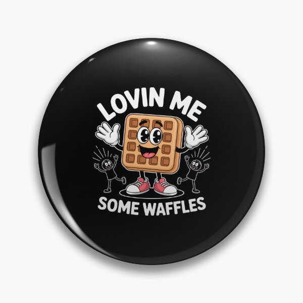 Item preview, Lovin Me Some Waffles Funny designed and sold by LKappa3Faber.