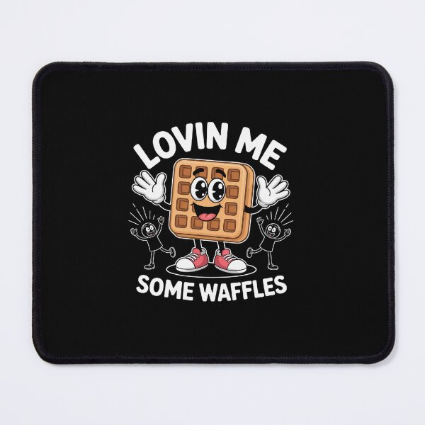 Item preview, Lovin Me Some Waffles Funny designed and sold by LKappa3Faber.