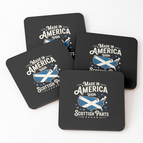 Item preview, Made In America With Scottish Parts Scotland Pride Heritage Tank Top designed and sold by IhanVaanMaArt.