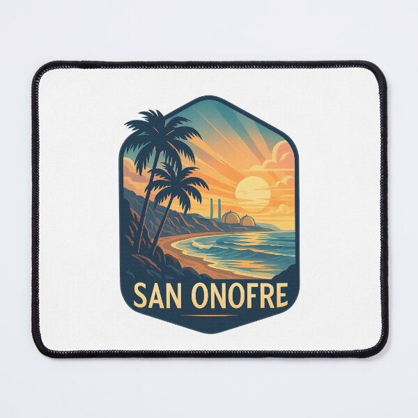 Item preview,  Lighthouse and Waves at San Onofre, California designed and sold by Places On Earth.