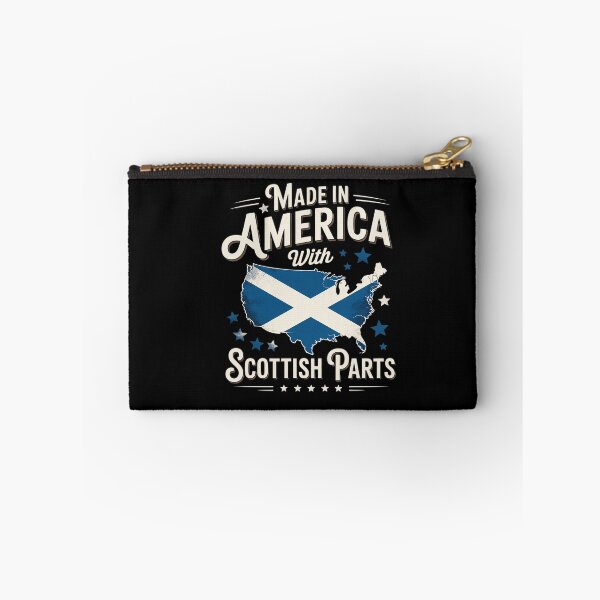 Item preview, Made In America With Scottish Parts Scotland Pride Heritage Tank Top designed and sold by IhanVaanMaArt.