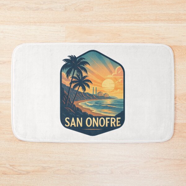 Item preview,  Lighthouse and Waves at San Onofre, California designed and sold by Places On Earth.