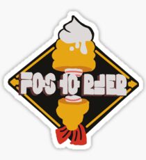 Crusty Sean's Logo Sticker