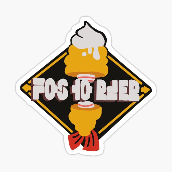 Crusty Sean's Logo Sticker