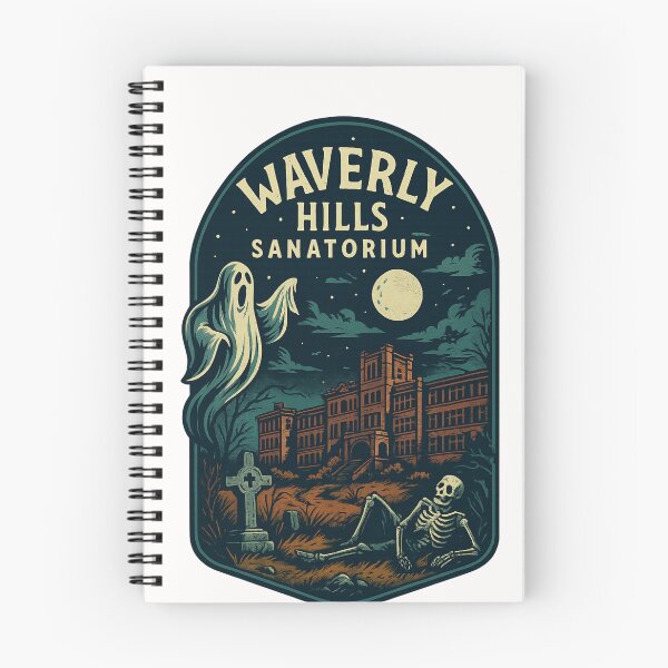 Item preview,  Ghostly Night at Waverly Hills Sanatorium designed and sold by Places On Earth.