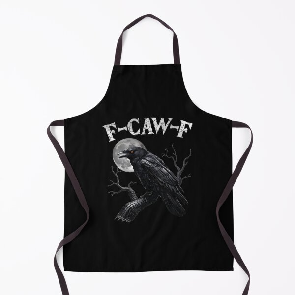 Item preview, F-Caw-F Divertido Cuervo Negro Pájaro Graznido Sarcástico Adulto designed and sold by Tiar-Kin.