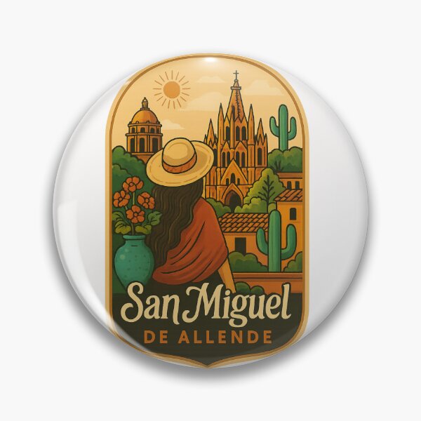 Item preview,  Parroquia View from San Miguel de Allende, Mexico designed and sold by Places On Earth.
