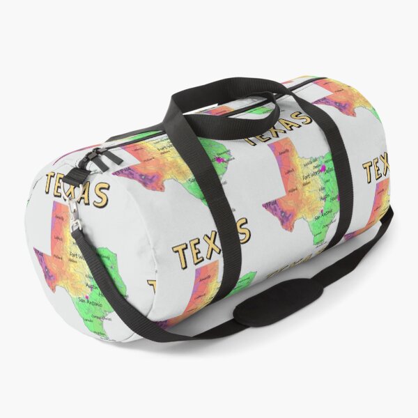 Item preview, Vibrant Texas Topography Map - Major Cities & Landscape T-Shirt designed and sold by mashmosh.
