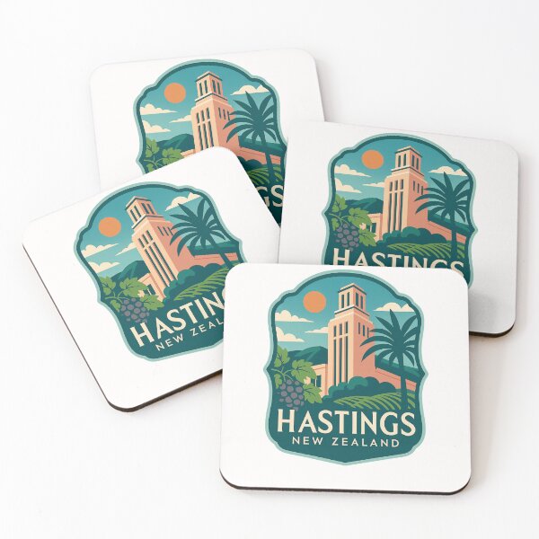 Item preview,  Art Deco Tower and Vines in Hastings, Hawke’s Bay designed and sold by Places On Earth.