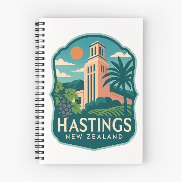 Item preview,  Art Deco Tower and Vines in Hastings, Hawke’s Bay designed and sold by Places On Earth.