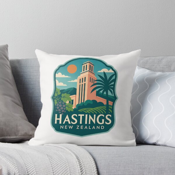 Item preview,  Art Deco Tower and Vines in Hastings, Hawke’s Bay designed and sold by Places On Earth.