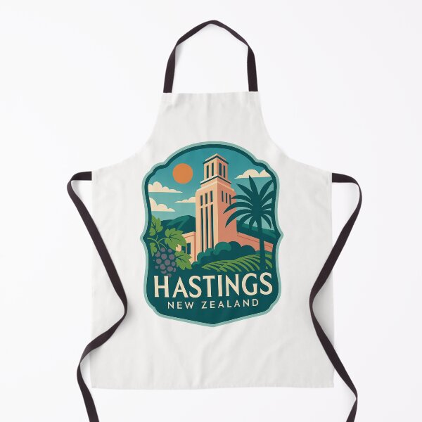 Item preview, Art Deco Tower and Vines in Hastings, Hawke’s Bay designed and sold by Places On Earth.