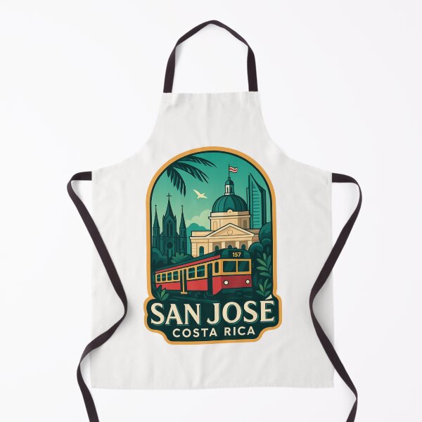 Item preview,  San José Cityscape with Train and Cathedral, Costa Rica designed and sold by Places On Earth.