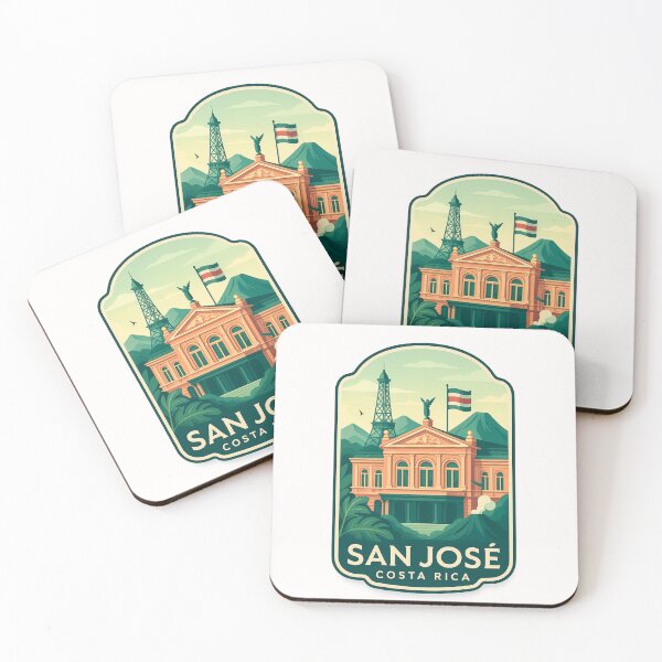 Item preview,  National Theatre and Eiffel Tower Replica, San José, Costa Rica designed and sold by Places On Earth.