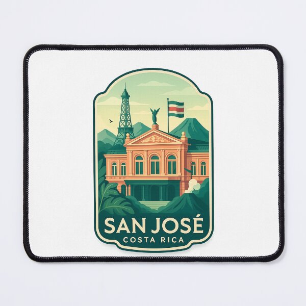 Item preview, National Theatre and Eiffel Tower Replica, San José, Costa Rica designed and sold by Places On Earth.