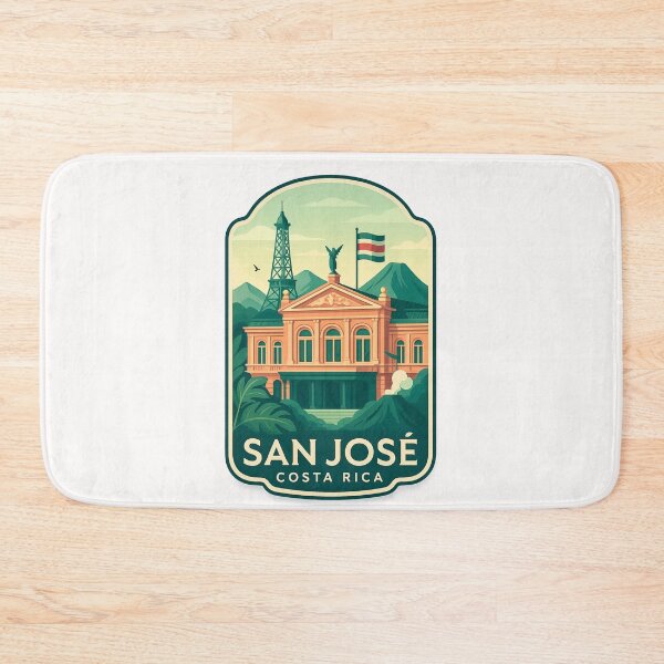 Item preview,  National Theatre and Eiffel Tower Replica, San José, Costa Rica designed and sold by Places On Earth.