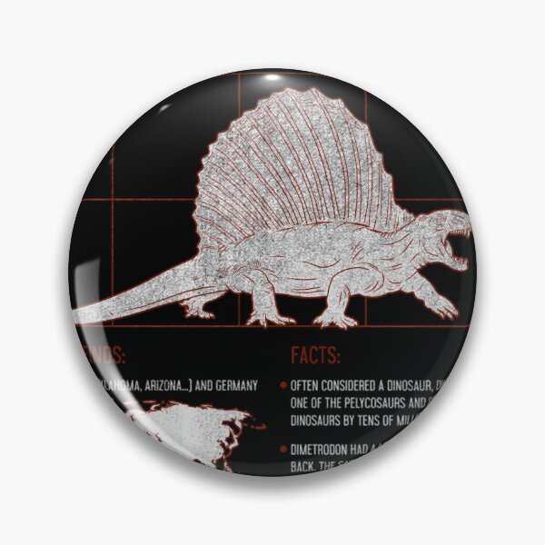 Item preview, Dimetrodon-Dinosaur-Fun-Facts---Science-Mens-Kids designed and sold by ChristianMose.